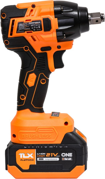 Аккумуляторный гайковерт Partisan PCW-2135BLPSN- фото2