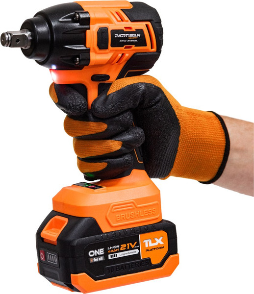 Аккумуляторный гайковерт Partisan PCW-2135BLPSN- фото6