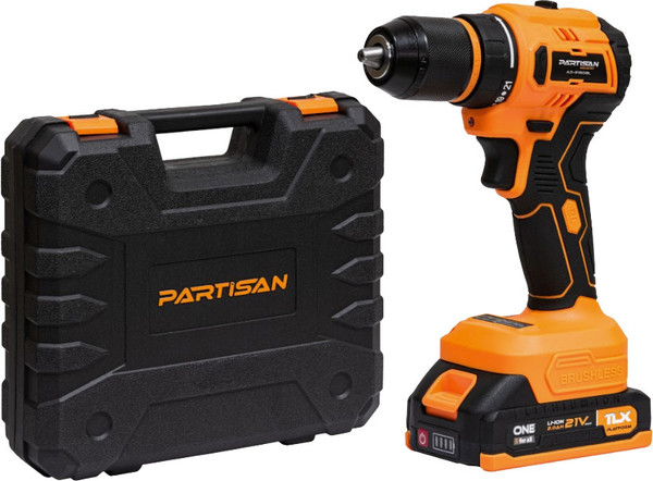 Аккумуляторная дрель-шуруповерт Partisan AD-2160BL / AD-2160BLPSN- фото