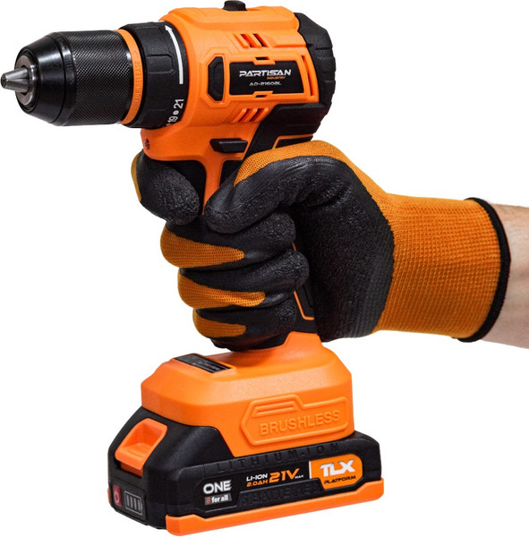 Аккумуляторная дрель-шуруповерт Partisan AD-2160BL / AD-2160BLPSN- фото6