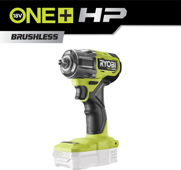 Аккумуляторный гайковерт Ryobi RIW18C-0- фото2, картинка2 Аккумуляторный гайковерт Ryobi RIW18C-0- фото2