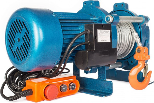 Лебедка электрическая TOR ЛЭК-500 E21 KCD 500кг 380 В 70м T / 1026407 - фото, картинка Лебедка электрическая TOR ЛЭК-500 E21 KCD 500кг 380 В 70м T / 1026407