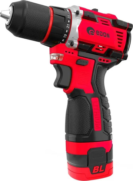 Аккумуляторная дрель-шуруповерт Edon UAD-16DBL / 40095
