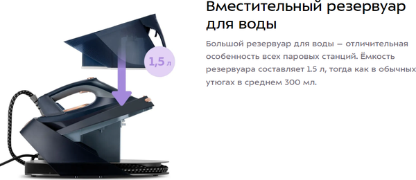 Утюг с парогенератором Kitfort КТ-9311- фото9, картинка9 Утюг с парогенератором Kitfort КТ-9311- фото9