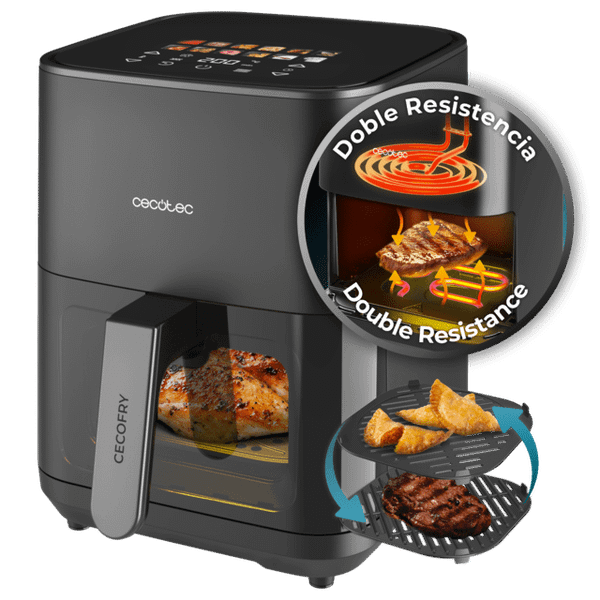 Аэрогриль Cecotec Cecofry&Grill Duoheat 4000 / 100499- фото4
