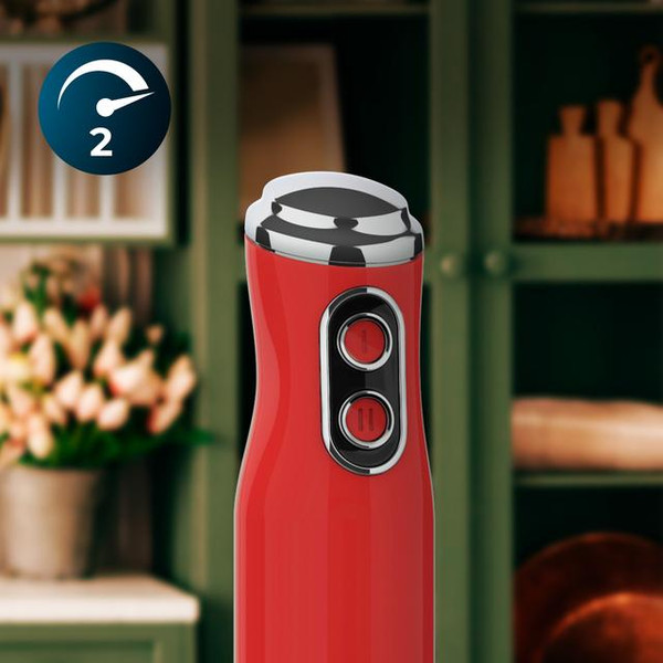 Блендер погружной Cecotec Power RetroRed 1200MAX / 3939- фото6, картинка6 Блендер погружной Cecotec Power RetroRed 1200MAX / 3939- фото6