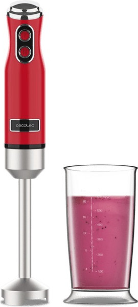 Блендер погружной Cecotec Power RetroRed 1200MAX / 3939- фото8, картинка8 Блендер погружной Cecotec Power RetroRed 1200MAX / 3939- фото8