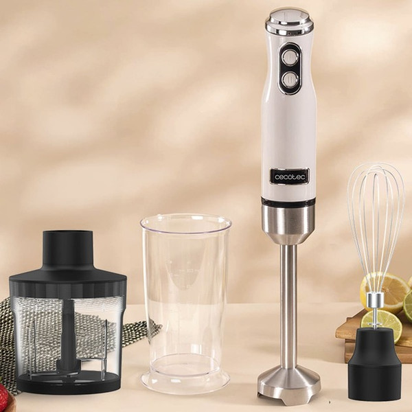 Блендер погружной Cecotec Power RetroBeige 1200MAX Cream&Crush / 3944- фото2, картинка2 Блендер погружной Cecotec Power RetroBeige 1200MAX Cream&Crush / 3944- фото2