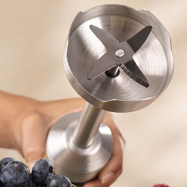 Блендер погружной Cecotec Power RetroBeige 1200MAX Cream&Crush / 3944- фото6, картинка6 Блендер погружной Cecotec Power RetroBeige 1200MAX Cream&Crush / 3944- фото6