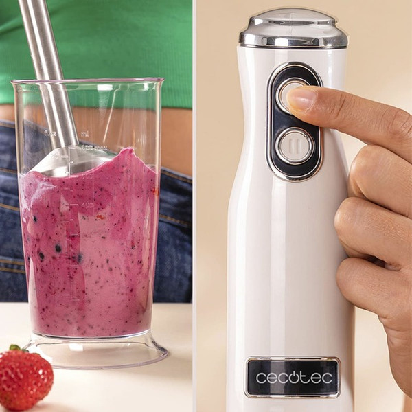 Блендер погружной Cecotec Power RetroBeige 1200MAX Cream&Crush / 3944- фото7, картинка7 Блендер погружной Cecotec Power RetroBeige 1200MAX Cream&Crush / 3944- фото7