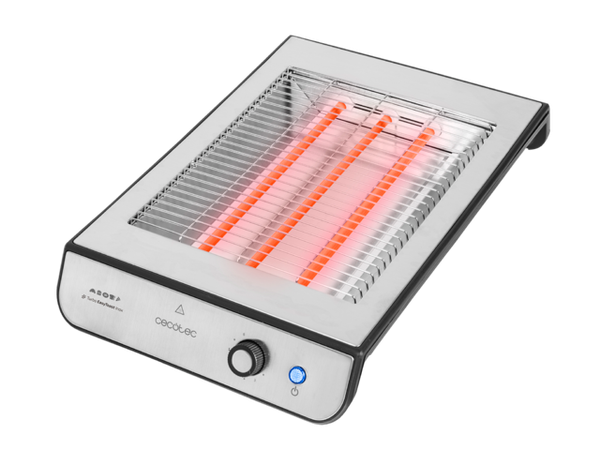Тостер Cecotec Turbo EasyToast Inox Flatbed / 8004- фото