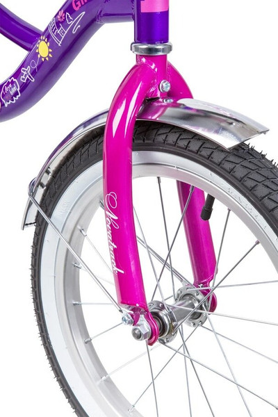 Детский велосипед Novatrack Little Girlzz 167GIRLZZ.VL23- фото4