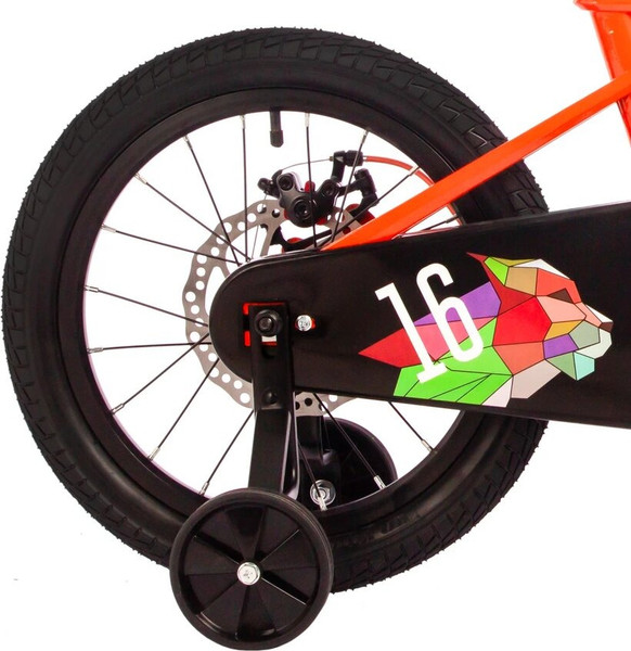 Детский велосипед Novatrack Lynx 16 165MLYNXD.OR4- фото6