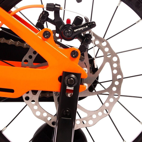 Детский велосипед Novatrack Lynx 16 165MLYNXD.OR4- фото9