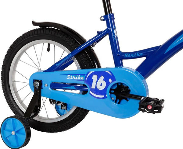 Детский велосипед Novatrack Strike 163STRIKE.BL22- фото5