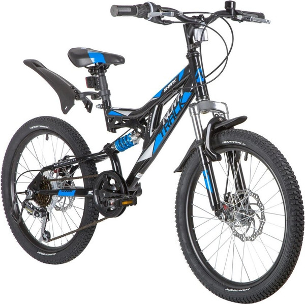 Детский велосипед Novatrack Shark 20SS6D.SHARK.BK20- фото2