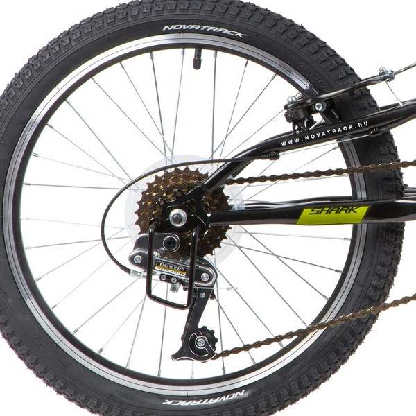 Детский велосипед Novatrack Shark 20SS6V.SHARK.BL20- фото6