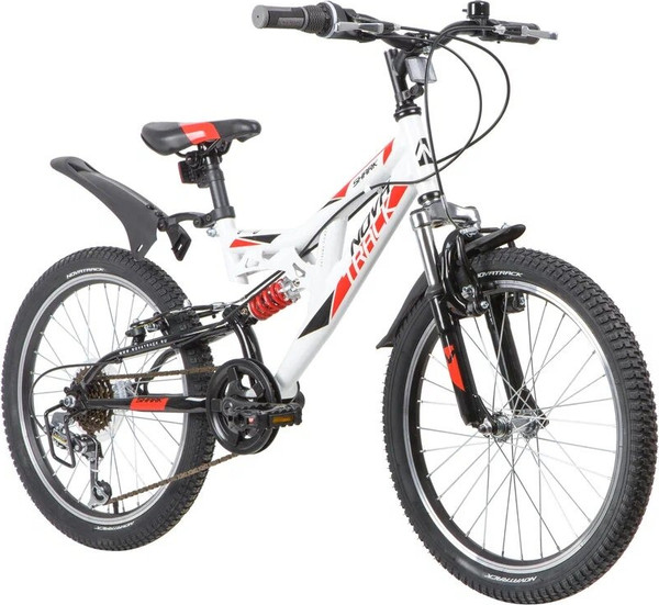 Детский велосипед Novatrack Shark 20SS6V.SHARK.WT20- фото2