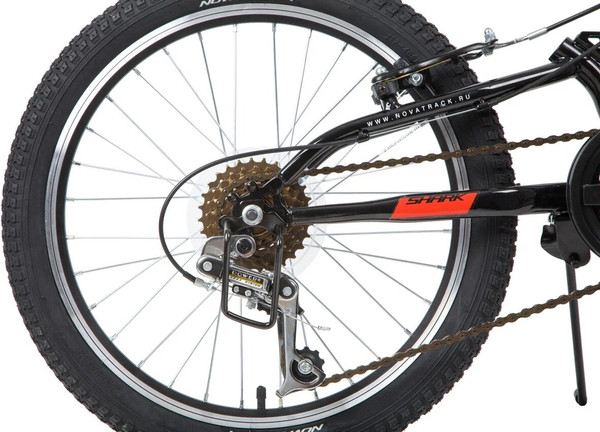 Детский велосипед Novatrack Shark 20SS6V.SHARK.WT20- фото6