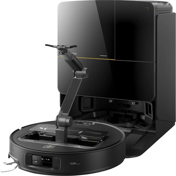 Робот-пылесос Roborock Robotic VC+Empty Wash Fill Dock Saros Z70 RU / SZ7052-02 (черный)- фото