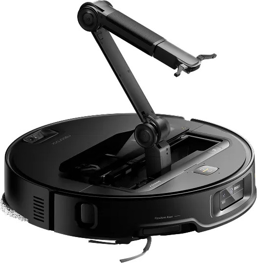 Робот-пылесос Roborock Robotic VC+Empty Wash Fill Dock Saros Z70 RU / SZ7052-02 (черный)- фото3