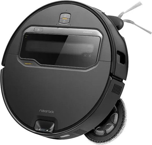 Робот-пылесос Roborock Robotic VC+Empty Wash Fill Dock Saros Z70 RU / SZ7052-02 (черный)- фото4