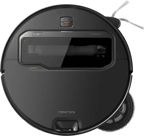 Робот-пылесос Roborock Robotic VC+Empty Wash Fill Dock Saros Z70 RU / SZ7052-02 (черный)- фото5