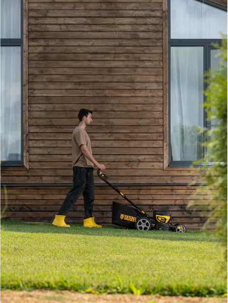 Газонокосилка аккумуляторная Denzel DLM-460 / 58911- фото10