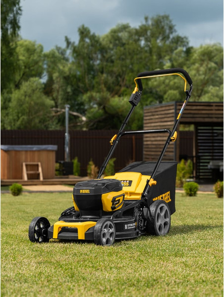 Газонокосилка аккумуляторная Denzel DLM-460 / 58911- фото9