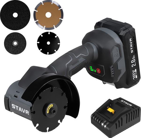 Угловая шлифовальная машина Ставр SAG 18BL-76V-1- фото