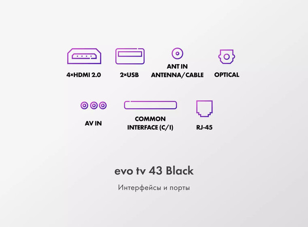 Телевизор Evo TV 43''- фото10