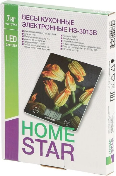 Кухонные весы HomeStar HS-3015В / 110057- фото6