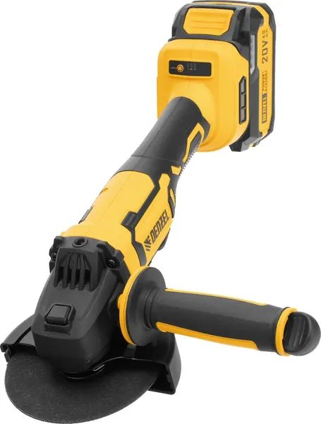 Угловая шлифовальная машина Denzel AGH-BL-20-125 / 27010- фото5