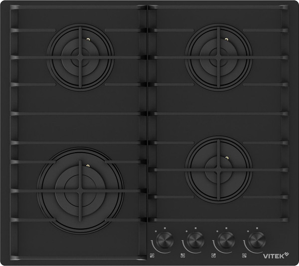 Газовая варочная панель Vitek VGH 6420 BG- фото