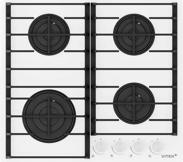 Газовая варочная панель Vitek VGH 6420 WG- фото