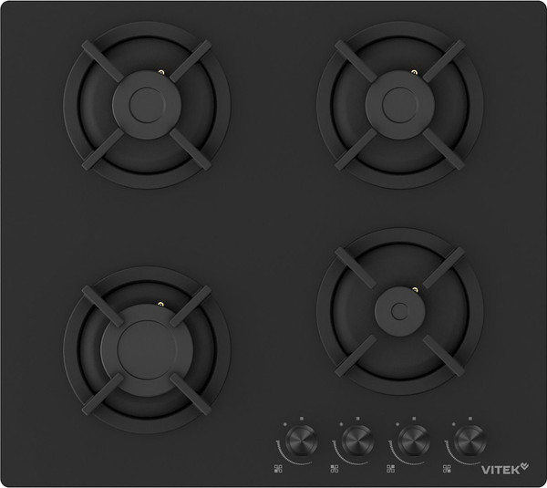 Газовая варочная панель Vitek VGH 6450 BG- фото