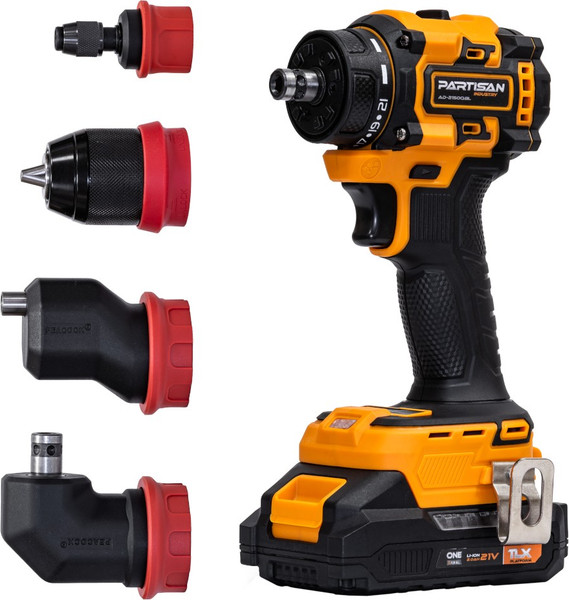 Аккумуляторная дрель-шуруповерт Partisan AD-2150QBL / AD-2150QBLPSN- фото