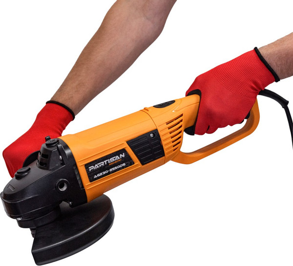 Угловая шлифовальная машина Partisan AG230-2550DS / AG230-2550DSPSN- фото5