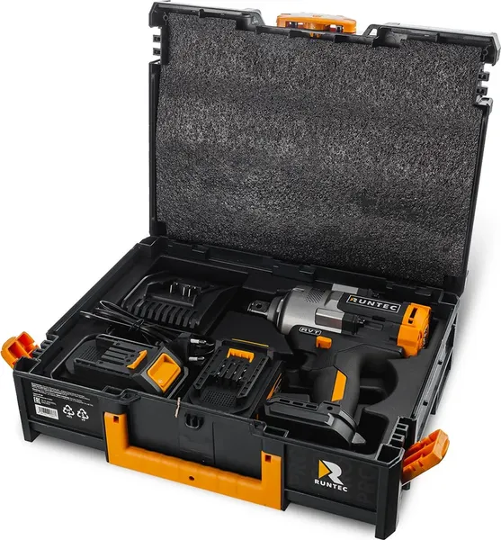 Аккумуляторный гайковерт RUNTEC Pro RT-IW1600- фото7