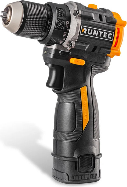 Аккумуляторная дрель-шуруповерт RUNTEC Pro RT-ID123- фото