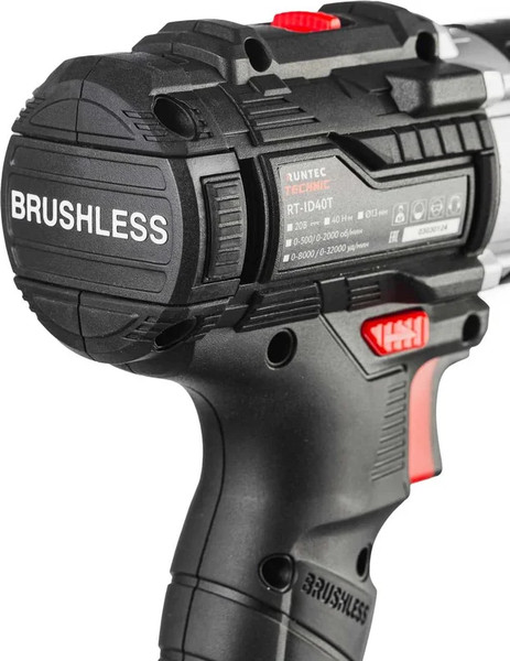 Аккумуляторная дрель-шуруповерт RUNTEC Pro RT-ID40T- фото3