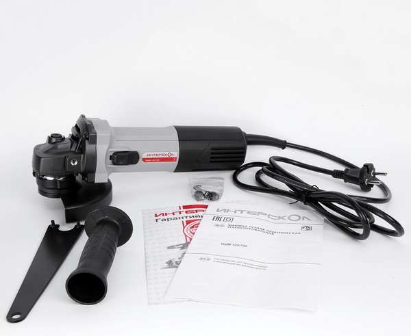 Угловая шлифовальная машина Интерскол УШМ-125/750 (981.0.0.70)- фото3