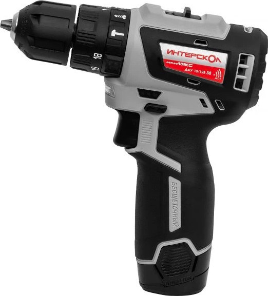 Аккумуляторная дрель-шуруповерт Интерскол ДАУ-10/12В- фото3, картинка3 Аккумуляторная дрель-шуруповерт Интерскол ДАУ-10/12В- фото3