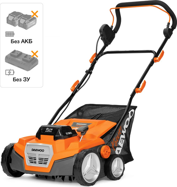 Аэратор-скарификатор для газона аккумуляторный Daewoo Power DSC 3842Li- фото6, картинка6 Аэратор-скарификатор для газона аккумуляторный Daewoo Power DSC 3842Li- фото6