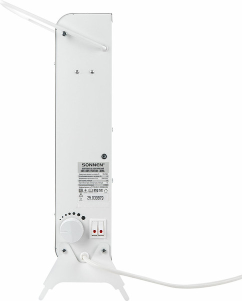 Конвектор Sonnen Mini МП-1500.2 / 457631 (белый)- фото4