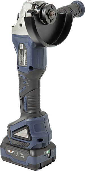 Угловая шлифовальная машина Watt WWS-18/125-1 BL (4.018.125.00)- фото4