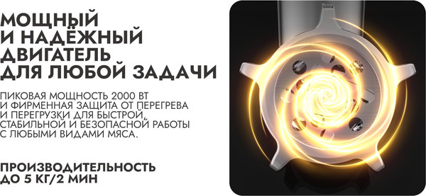 Мясорубка электрическая Garlyn MG-1500- фото8, картинка8 Мясорубка электрическая Garlyn MG-1500- фото8