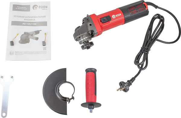 Угловая шлифовальная машина Edon AG-125/1100- фото7