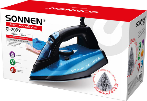 Утюг Sonnen SI-2099 / 456996- фото2, картинка2 Утюг Sonnen SI-2099 / 456996- фото2