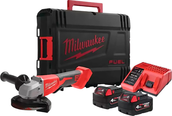 Угловая шлифовальная машина Milwaukee M18 BLSAG125XPDMC-402X (4933499460)- фото